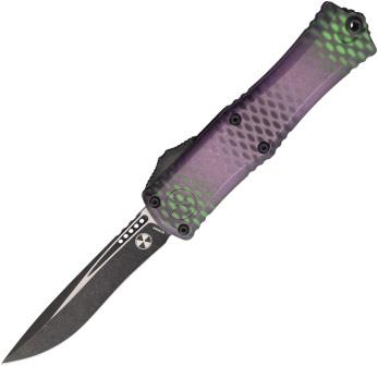 Microtech Automatic Pocket Knife Hera II Mini OTF Recurve - MCT1705M1PUX51S